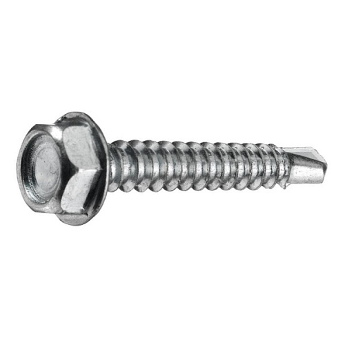 Саморезы кровельные без шайбы,  7504К D- 6мм, D- 7, цинк