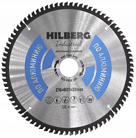 Диск 216*30*80Т, пильный Hilberg Industrial Алюминий (1 шт)